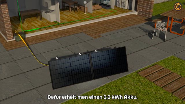 Green Solar bringt Batteriespeicher für Balkonkraftwerke