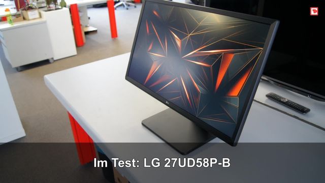 LG 27UD58P-B: Eindrücke aus dem Testlabor