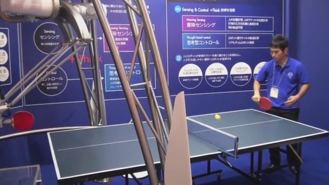 Omron - der Tischtennis Roboter