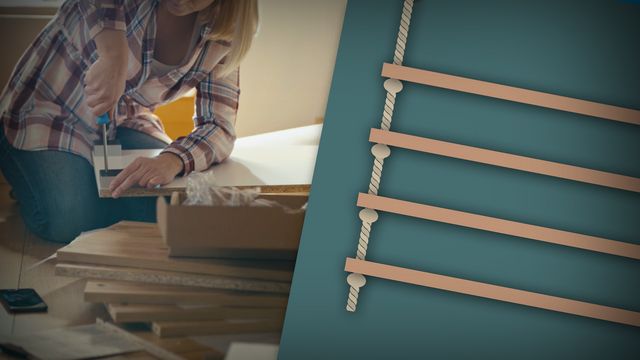 Ikea-Möbel aufwerten: Hängeregal selbst basteln
