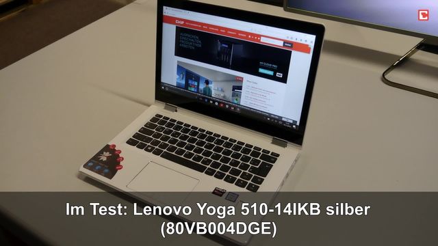 Lenovo Yoga 510-14IKB silber (80VB004DGE)