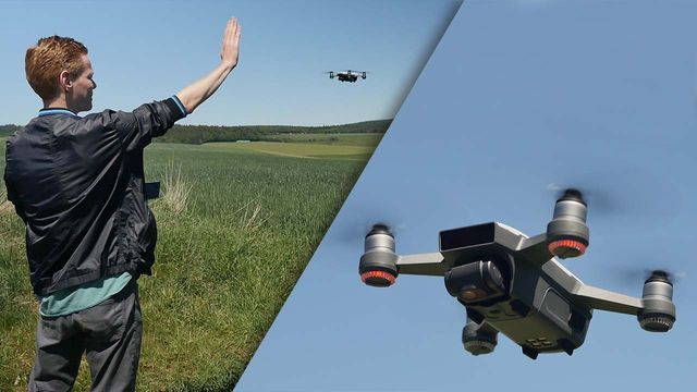 Mini-Drohne DJI Spark im ersten Praxis-Test