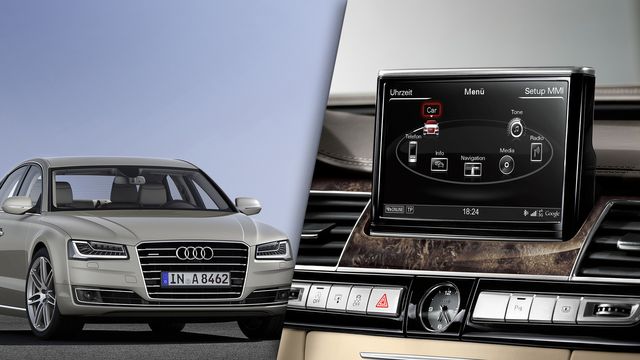 Audi präsentiert den neuen A8 mit modernem Cockpit