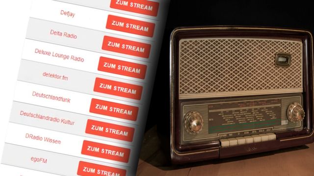 Webradio im Livestream: Übersicht aller Sender