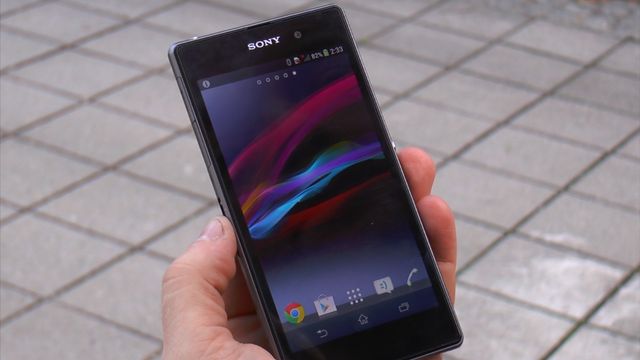 Sony Xperia Z1 - Praxis-Test