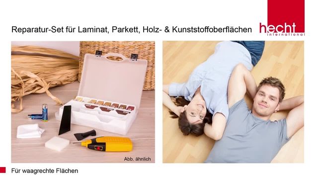 Reparatur-Set fuer Laminat Parkett Holz- Kunststoffoberflaechen