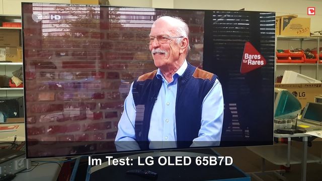 LG OLED 65B7D: Eindrücke aus dem Testlabor