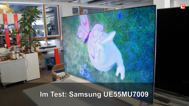 Samsung UE55MU7009: Eindrücke aus dem Testlabor