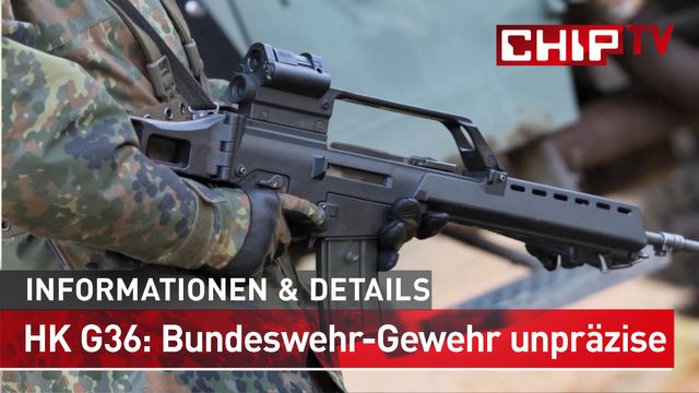 HK G36: Bundeswehr-Gewehr unpräzise - Informationen & Details