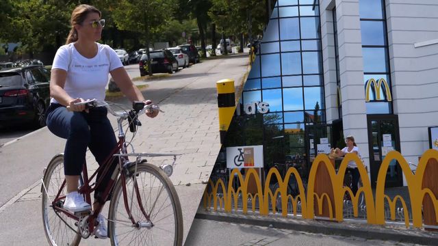 McDonald's Drive-In für Fahrräder getestet