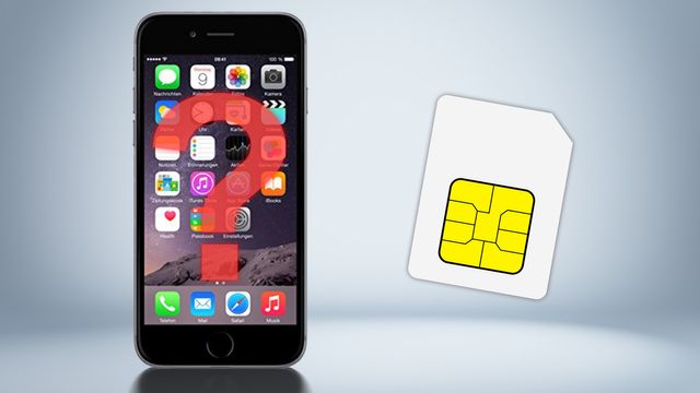  iPhone  6 und 6s Diese SIM Karte  brauchen Sie CHIP