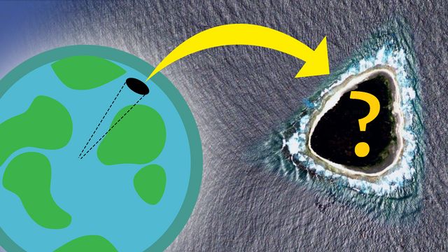 Kurios auf Google Maps: Schwarzes Loch im Ozean