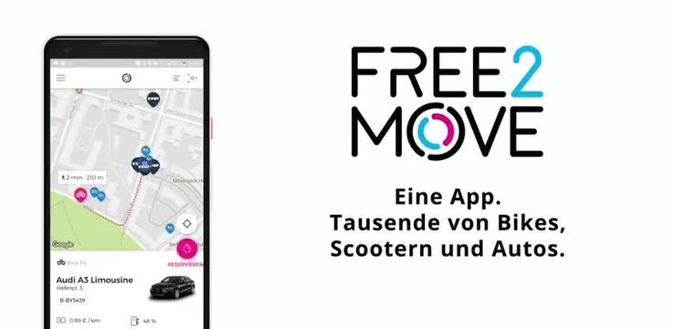 Free2Move präsentiert: Alle Fortbewegungsmöglichkeiten auf einen Blick
