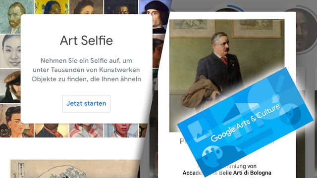 Art Selfie: Funktion sucht nach Ihrem Kunstwerk-Doppelgänger