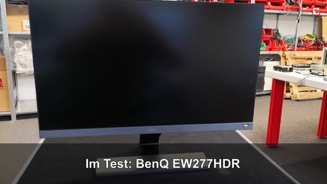 BenQ EW277HDR: Eindrücke aus dem Testlabor