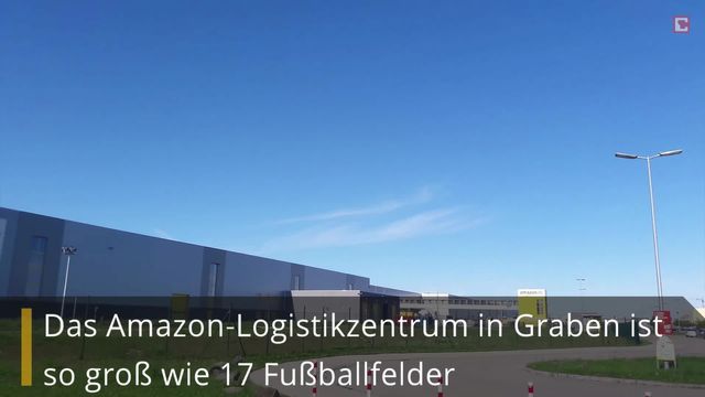 Besuch im Amazon-Logistikzentrum in Graben