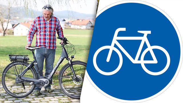 Darf man mit dem E-Bike auf dem Fahrradweg fahren?
