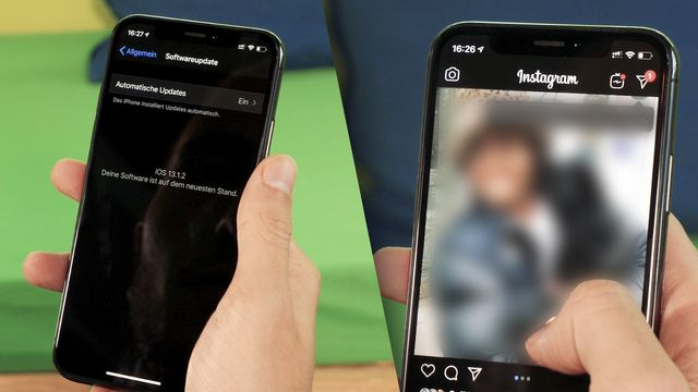 Darkmode auf iPhone und Instagram einstellen