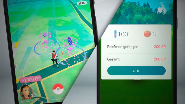 Pokemon Go XP Trick: 10.000 Erfahrungspunkte in 30 Minuten