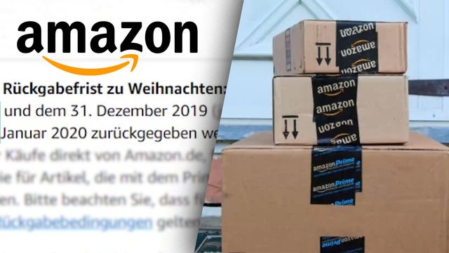 Amazon verlängert Rückgaberecht für Weihnachten
